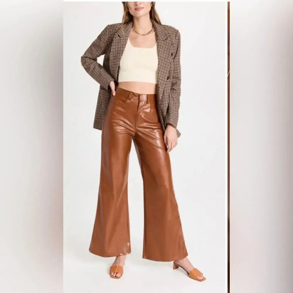 Enza Costa
Vegan Leather Wide Leg Pants size 27 tall - Picture 13 of 17